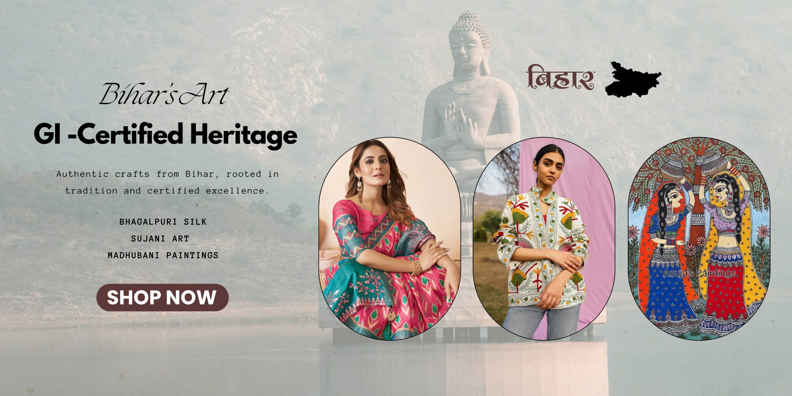 Aesthetic Shop Story Website Homepage Banner