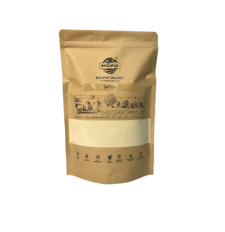 Organic Sattu powder in a bowl – Pure & natural from Bihar | Patna Kart